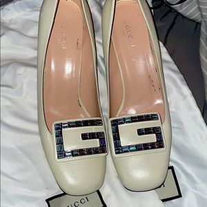 Gucci Rhinestone Heels -38.5
